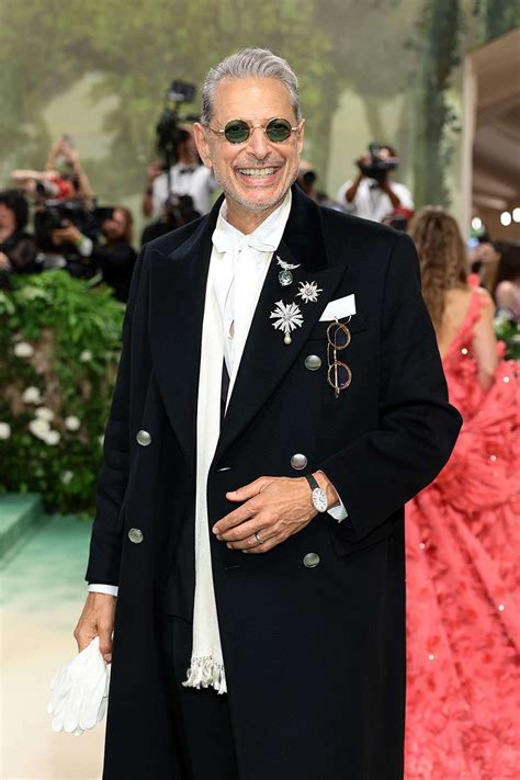 Jeff Goldblum met gala 2024